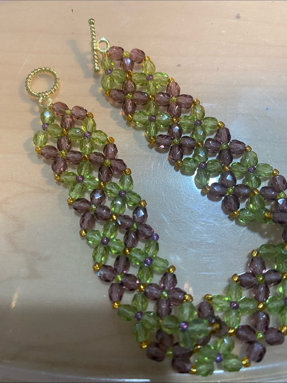 Beaded Bracelet 7.5 inch - Picture 3 of 4